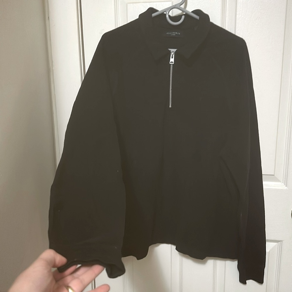 All Saints Quarter Zip Pullover Size L
